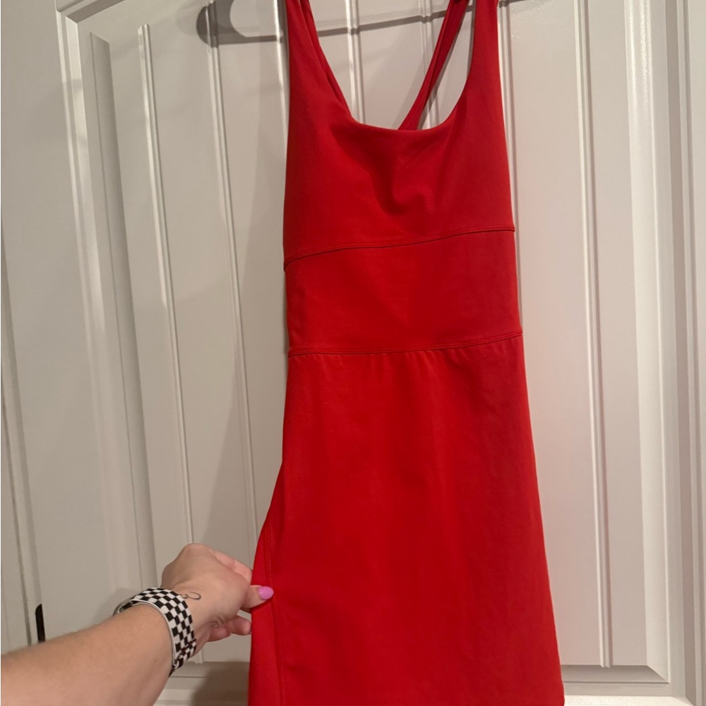 Fabletics Red Athletic Dress